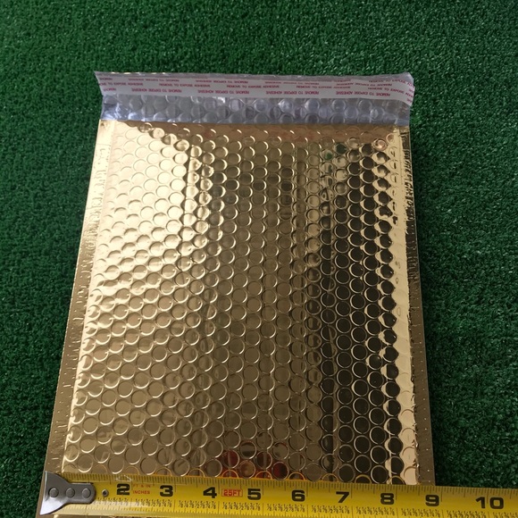 Bubble mailers 8.5 x 11 inches Heavy Gold - Picture 4 of 9
